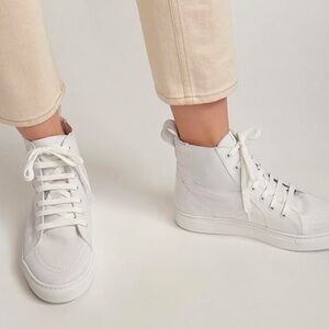 NWT Thakoon Women's White High-Top Sneakers Size 6